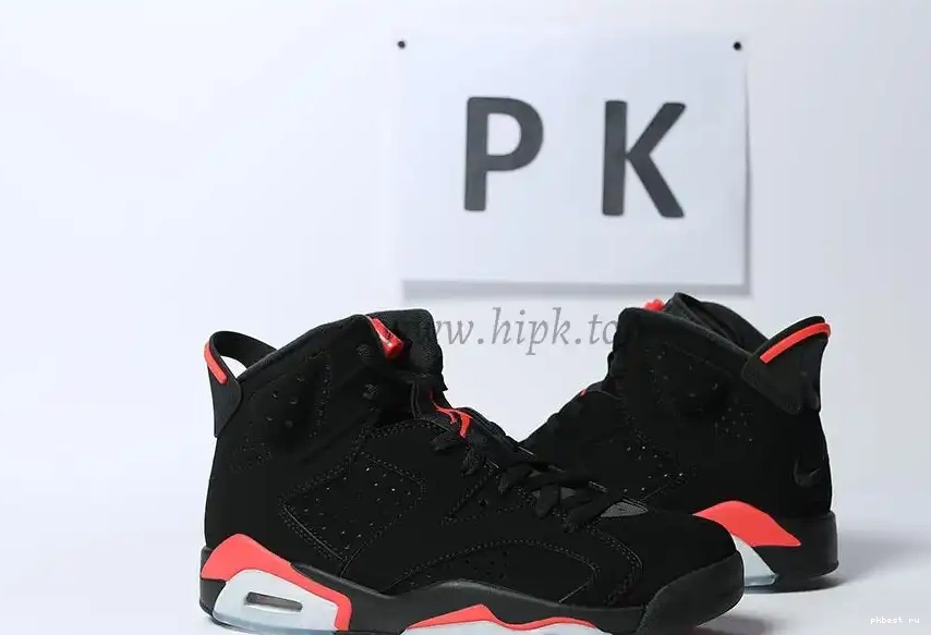 MATERIALS Jordan 2019 TO Infrared 6 SHIP PK Black READY Retro GOD RETAIL 0512